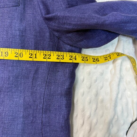 NWT Cremieux Classics Linen Sportcoat Blazer Jacket MENS Size XL Elbow Patches - Picture 6 of 14